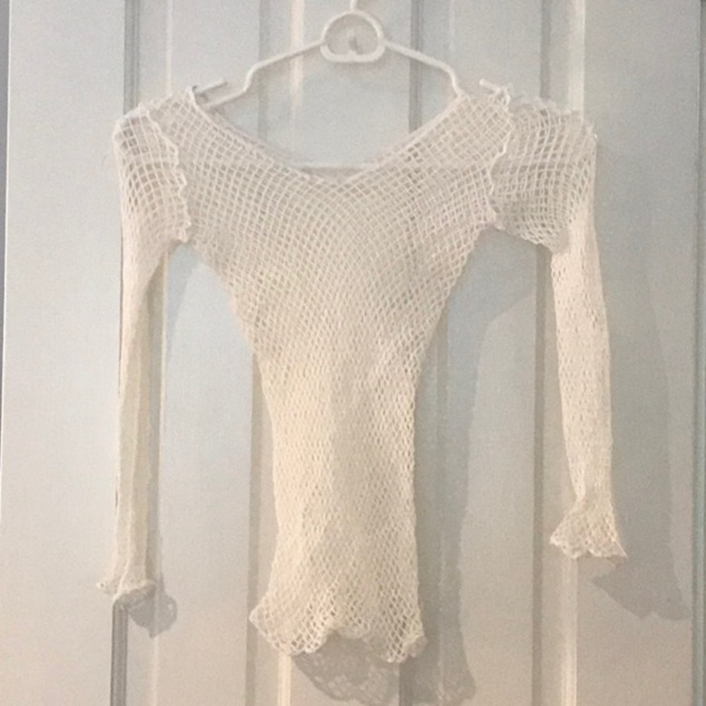 Dolls kill fishnet top